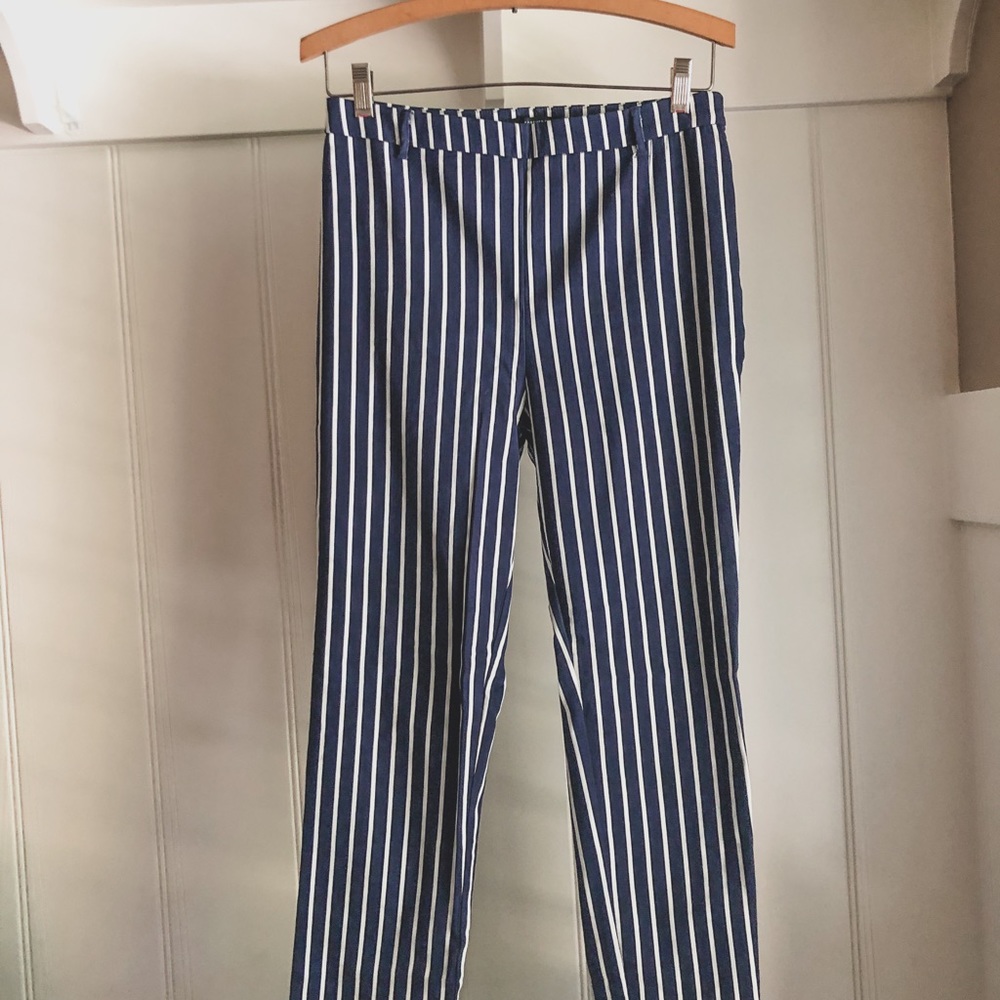 Pin stripe slacks